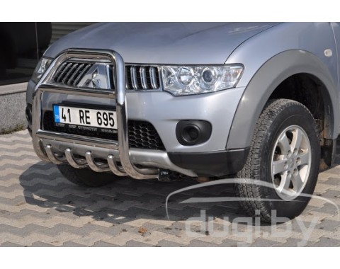 Защита бампера - кенгурятник Nero для Mitsubishi L200
